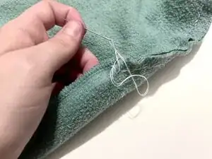 Transforming High-Rise Pants into Low-Rise Style by Hand