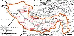 The Emirate of Bukhara under Russian rule c. 1900