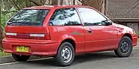 Suzuki Swift Cino 3-door hatchback (first facelift, Australia)