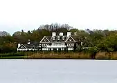 Longview, on Lake Agawam, in Southampton, New York (photo 2008).