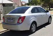 Holden Barina sedan (pre-facelift)
