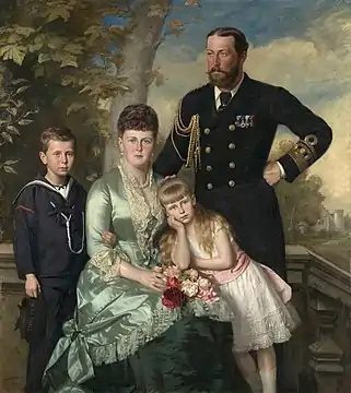 Alfred, Duke of Edinburgh and Family