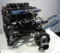 The BMW M12/13, a 4-cylinder 1.5&nbsp;L turbo for the Brabham-BMW cars in the 1980s developed 1400&nbsp;bhp during qualifying.