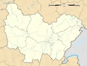 Nevers is located in Bourgogne-Franche-Comté