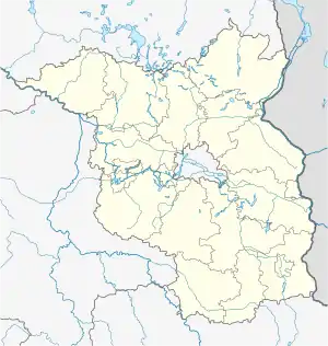 Trebbin is located in Brandenburg