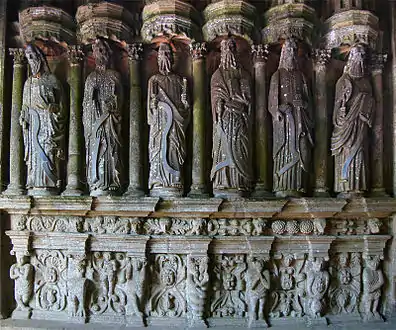 Notre-Dame Church,Porch left side