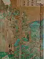 Wall Painting on South door of Byōdō-in