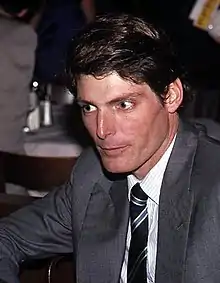 Christopher Reeve, actor, known for playing Superman (GrDiP, 1975)