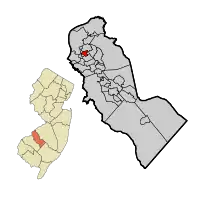 Oaklyn highlighted in Camden County