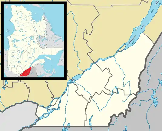 Val-Racine is located in Southern Quebec