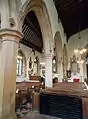North arcade from nave