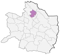 Location of Chenaran County in&nbsp;Razavi&nbsp;Khorasan&nbsp;province
