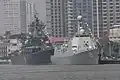 Zhengzhou and Varyag on 26 May 2014.