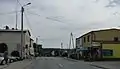 Route 213, the main street of Choczewo, facing south