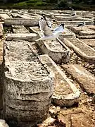 Tombstones&nbsp;of the new cemetery