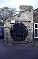 A Cornish boiler provided hot water and steam for the washing and finishing process.