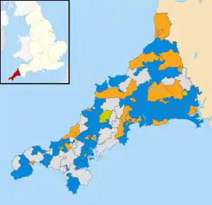 2009 results map