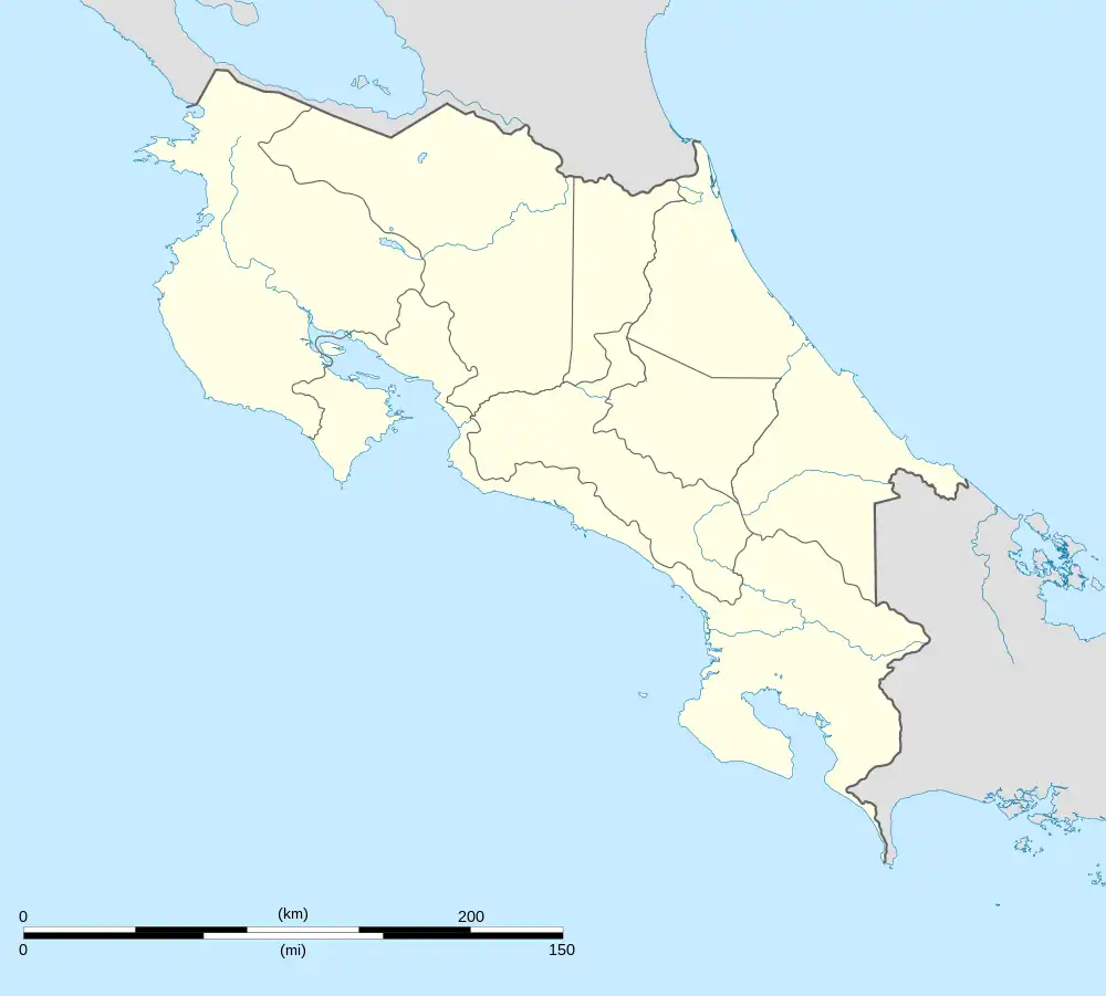 1969 CONCACAF Championship is located in Costa Rica