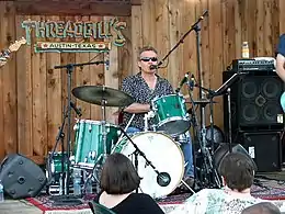 Bramhall performing at Threadgill's in Austin, Texas