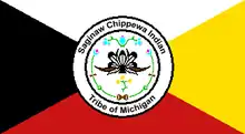 Flag of the Saginaw Chippewa Tribal Nation of the Isabella Indian Reservation