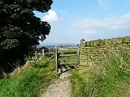 Gate to Rye Field.