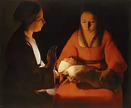 The Newborn Christ, c. 1645–1648, Museum of Fine Arts of Rennes