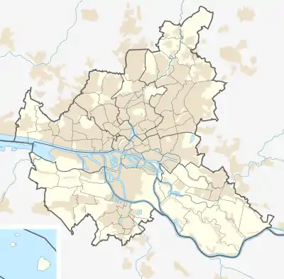 Reitbrook  is located in Hamburg