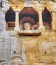 47 feet (14&nbsp;m) Parshvanatha statue in lotus position, Gopachal