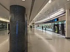 Ticket counter and TVMs