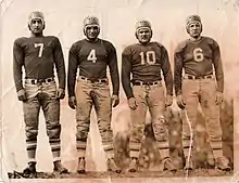 1936 Harry Mattos, Sebastian, Bud Cooper and Stan Pincura: The only AFL Cleveland Rams players that moved with the franchise to the NFL