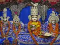 Kanak Bhavan Temple dedicated to Rama and his consort Sita is in the centre of Ayodhya.