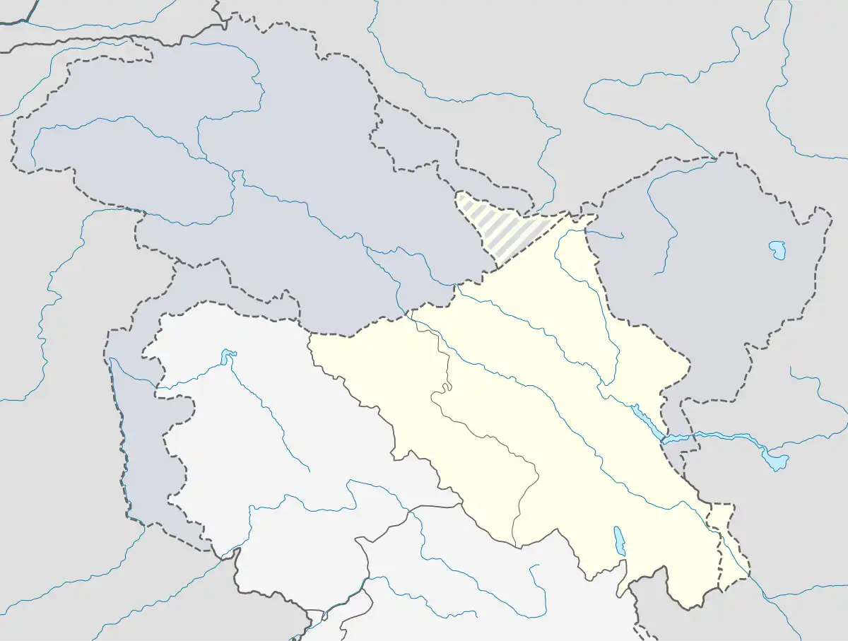 Thoise is located in Ladakh