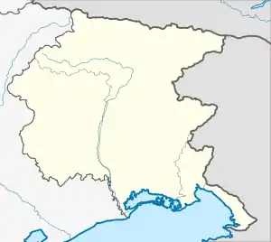 Sequals is located in Friuli-Venezia Giulia