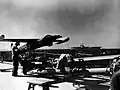 KD2R Drone on USS Newport News in 1960.