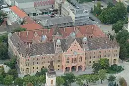 City Hall of Kecskemét by Ödön Lechner