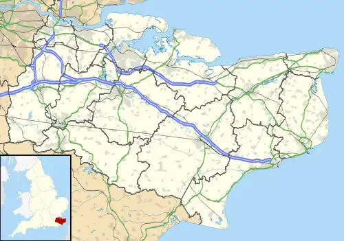 Rusthall and Denny Bottom is located in Kent