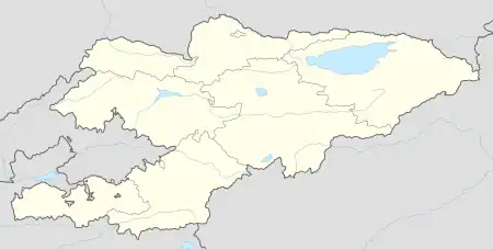 Batken is located in Kyrgyzstan