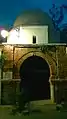 The mosque by night