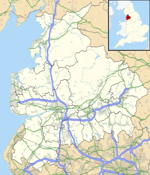 Colne is located in Lancashire