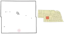 Location of Wellfleet, Nebraska