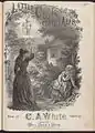 "Little Clo from Gates Ajar," Sheet music by C. A. White, 1870.  Courtesy Boston Public Library.