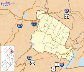 Edison Storage Battery Company Building is located in Essex County, New Jersey
