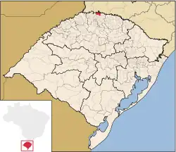 Location of Alpestre