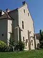 Western gable end of the lordly manor of Amblie