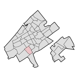 Location of Morgenstond in The Hague