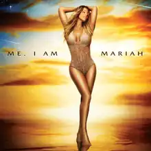 A woman stands against the sunset on a beach. Her feet are in the water, but her arms reach up and over behind her head.