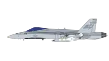 NF-104 as it appeared on 13 February 1991 when it destroyed an Iraqi Super Frelon helicopter with a Walleye I.