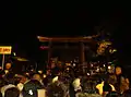 Hatsumōde at Meiji Shrine, Shibuya, Tokyo