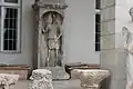 Stela and column capitals