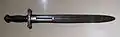 Model 1832 Artillery Sword in display at the Concord Museum.
